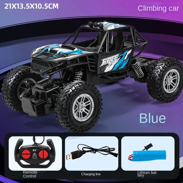 RC Car Toy - Cross-Country 4WD Drift Racing, High-Speed Climbing for Boys & Girls