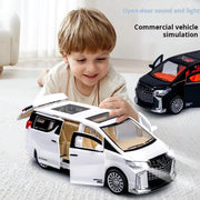 1:32 Pull-Back Inertia Car Toy – With Lights & Sound for Kids