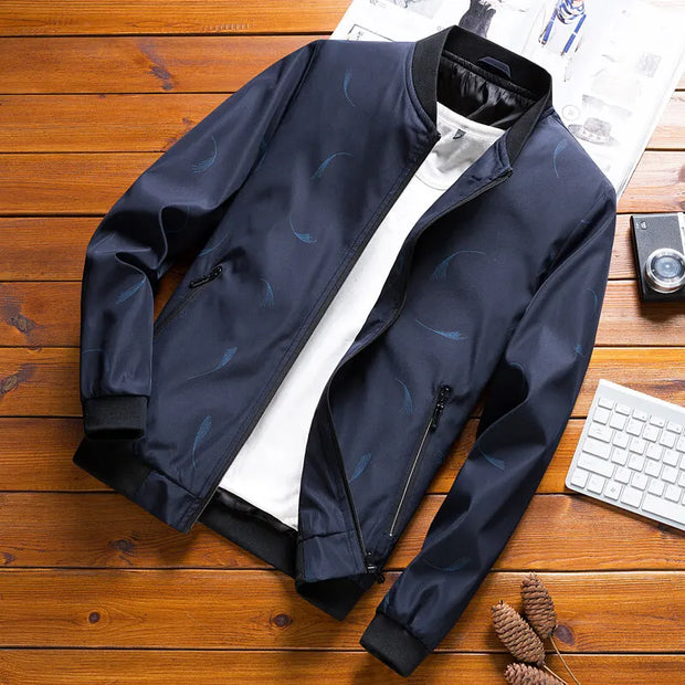 Men's Jacket 2025 New Middle aged and Youth Autumn Top Casual Simple Fashion Coat