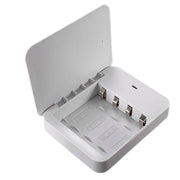 4x AA Battery-Powered USB Emergency Charger – Portable Power Bank for iPhone & More