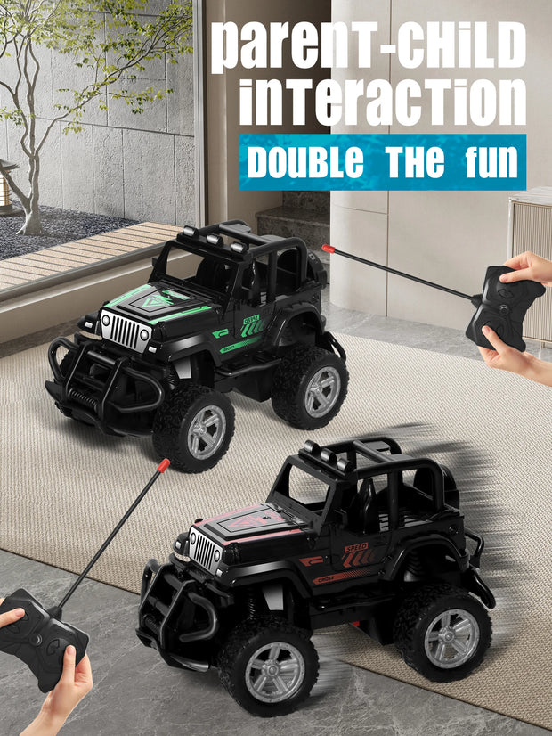 Remote Control Off-Road Car Toy – 4WD Drift Rebound Vehicle for Kids