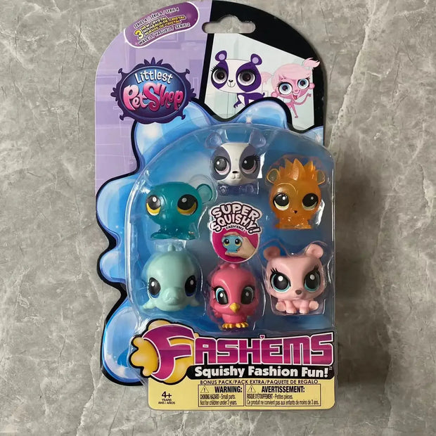 Cute Cartoon Pet Figurines – Handmade Cat & Dog Animal Toy Decor