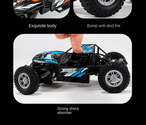 RC Car Toy - Cross-Country 4WD Drift Racing, High-Speed Climbing for Boys & Girls