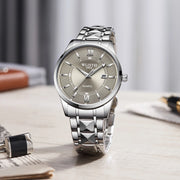 WLISTH Men’s Business Watch – Stainless Steel Quartz