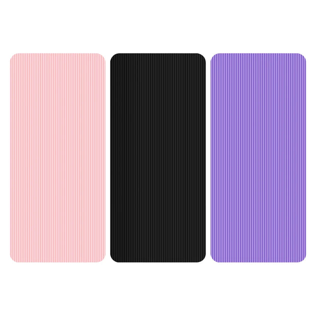 Yoga Mat Non Slip Exercise Mat 10mm Thick Solid Color Fitness Mat 72x23.8in Yoga Workout Mat Multi-Function for Home Gym