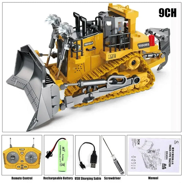 RC Construction Vehicle Toys – Remote Control Excavator, Dump Truck & Bulldozer