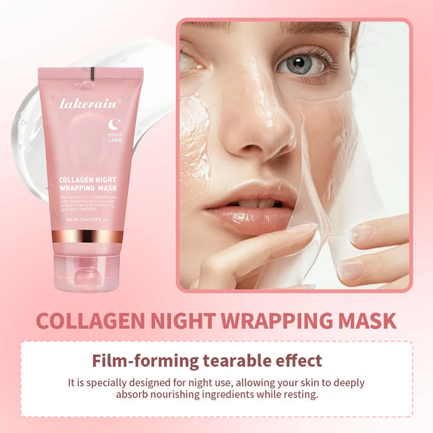 Korean Deep Collagen Mask Peel Off Mask Face Anti Wrinkle Lifting  Skin Care