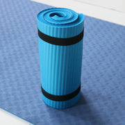 Thick Comfort Foam Yoga Pad – 60x25cm Non-Slip Mat for Pilates, Gym & Stretching