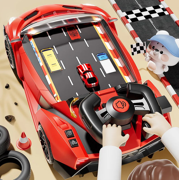Kids Toy Steering Wheel Car – Music, Lights, Interactive Game for 3+ Years, Birthday Gift