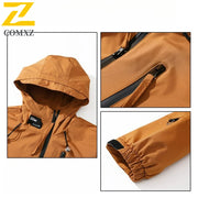 Men's Jacket 2025 New Fashion Hooded Waterproof Windproof Jackets