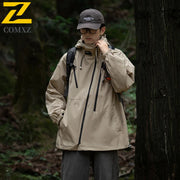 Men's Jacket 2025 New Fashion Hooded Waterproof Windproof Jackets