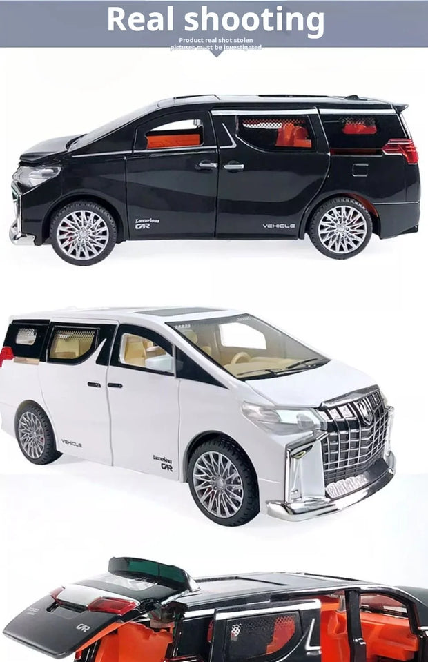 1:32 Pull-Back Inertia Car Toy – With Lights & Sound for Kids