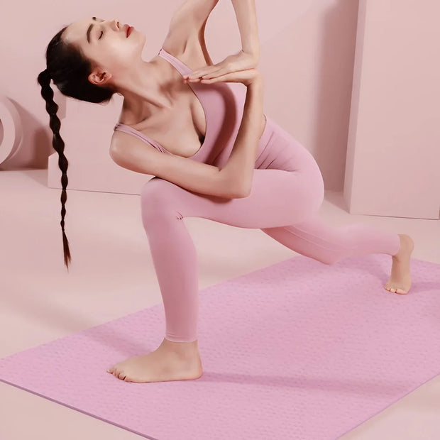 4MM Anti-Slip EVA Yoga Mat – Gym & Pilates Workout Mat