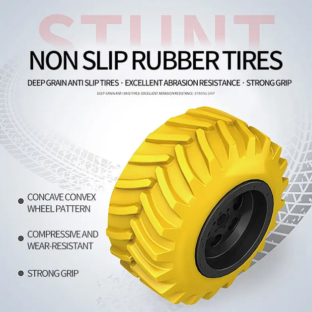 Stunt Spinning Pull-Back Car Toy – 360° Rotation for Kids & Toddlers