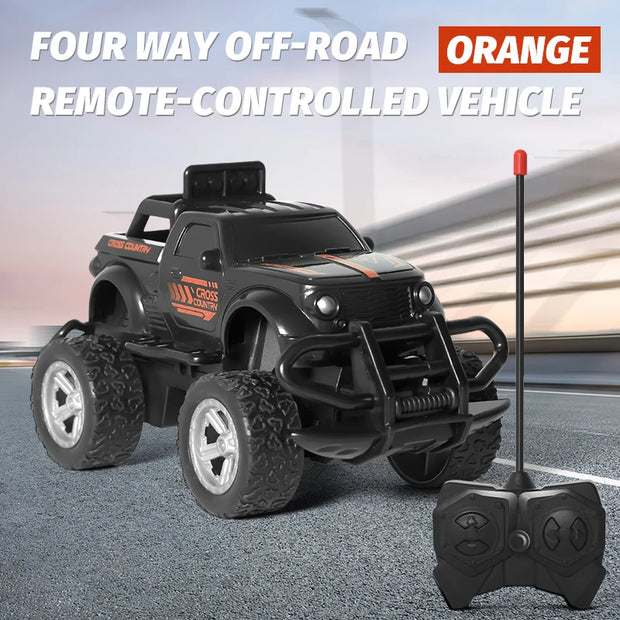 RC Off-Road Vehicle – Alloy 4WD High-Speed Climbing Car for Kids