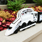 Kids DIY Electric Train Toy – High-Speed Railway with Sound & Light